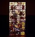 Palace of Sciences: polychrome stained glass window by Giulio Rosso (photo by Corrado Bonora)