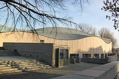 Manggha Museum of Japanese Art and Technology in Kraków, Poland, by Arata Isozaki and Krzysztof Ingarden (1994)