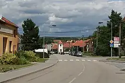 Centre of Jiříkovice