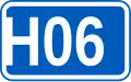 Highway H06 shield}}