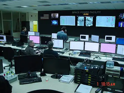 NASA's Vibro-Acoustic Control Room at the Space Power Facility