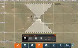 The FIRMS measurement tool calculates the area of a self-intersecting polygon such that e.g. a crossed square has zero area