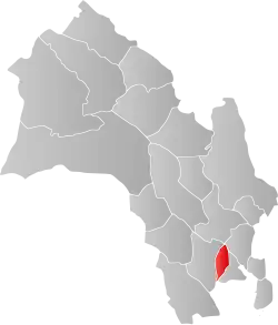 Nedre Eiker within Buskerud