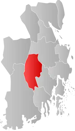 Andebu within Vestfold