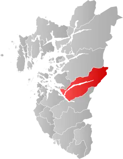 Forsand within Rogaland