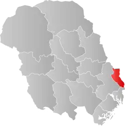 Siljan within Telemark
