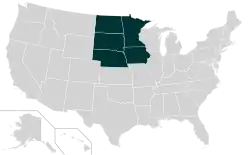 Location of teams in {{{title}}}