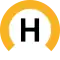 The logo of the Higashiyama Line of the Nagoya Municipal Subway.