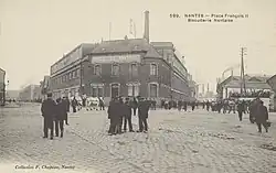 The Biscuiterie Nantaise factories on Place François-II.