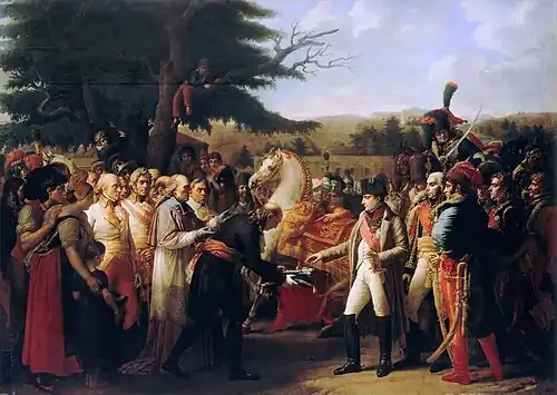 Napoleon Receiving the Keys of Vienna, 1808