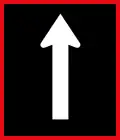 This Lane May Proceed Straight