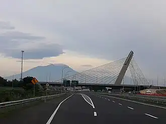 Ngemplak Interchange with Lawu Mountain.jpg