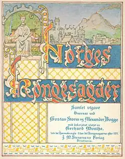 Graphic design by Gerhard Munthe (1914)