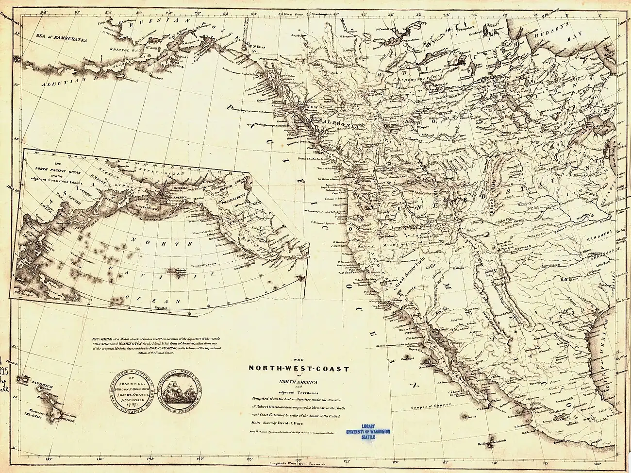 North-west-Coast of North America and adjacent Territories Compiled from the best authorities under the direction of Robert (MAPS 42).jpg
