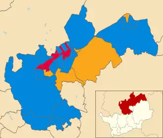 2007 results map