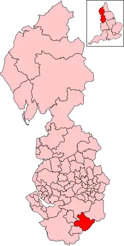 Map of constituency