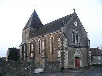 The church of Notre-Dame du Pé