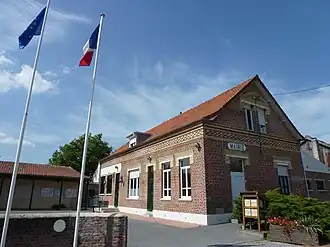The town hall of Nouvelle-Église