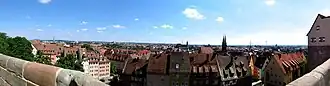 View from Nuremberg Castle