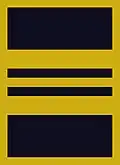 Flight suit sleeve insignia for a major (2003–present)