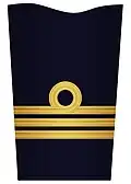 2. Sleeve insignia for a lieutenant (–2003)