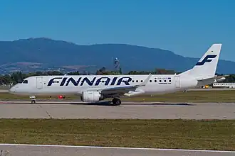 Embraer E190 operated by Nordic Regional Airlines