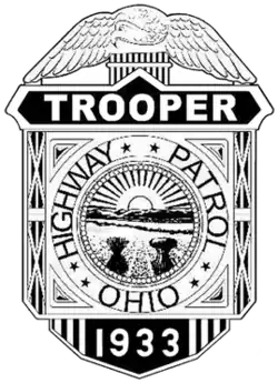 Badge of Ohio State Highway Patrol