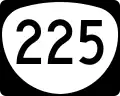 Oregon Route 225 marker