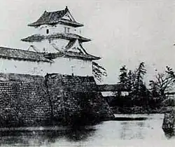 Obama Castle donjon, pre-1871
