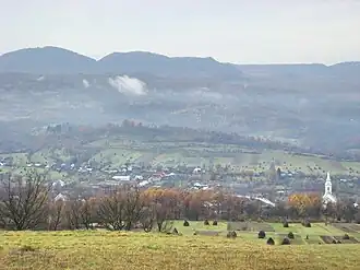 View of Ocna Șugatag village