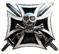 The "death's head" was the sign of Polish Death Hussar Divisions from 1920 (Polish–Soviet War)