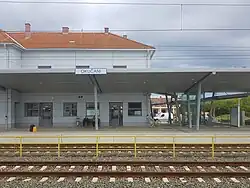 Okučani railway station
