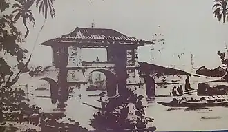 Pasig River bridge circa 1800s