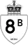 Highway 8B marker