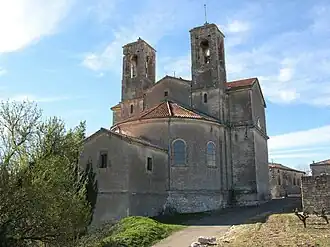 The church in Orgnac