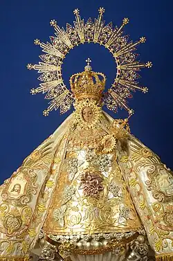 The icon of Our Lady of Peñafrancia in 2013