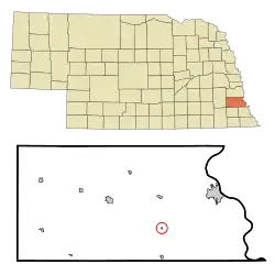 Location of Lorton, Nebraska