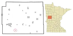 Location of Dalton, Minnesota