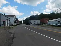 County Route 12 in the hamlet of Otto