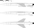 A sketch of the P-5 missile.