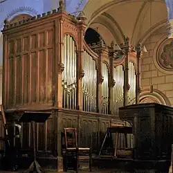 Choir organ of St. Ambrose