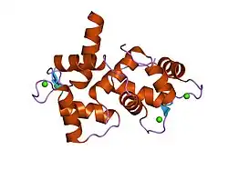 1iq5: Calmodulin/nematode CA2+/Calmodulin dependent kinase kinase fragment