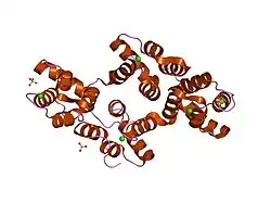1n42: Crystal Structure of Annexin V R149E Mutant