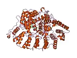 1nl4: Crystal Structure of Rat Farnesyl Transferase in Complex With A Potent Biphenyl Inhibitor