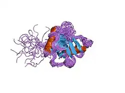 1xwn: solution structure of cyclophilin like 1(PPIL1) and insights into its interaction with SKIP