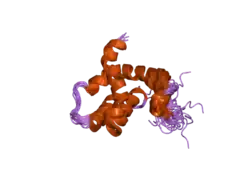 2h7b: Solution structure of the eTAFH domain from the human leukemia-associated fusion protein AML1-ETO