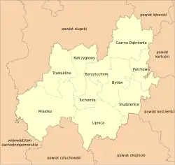 Division into gminas