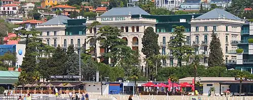 Portorož is the largest seaside tourist centre in Slovenia.