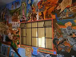 Murals of municipal hall