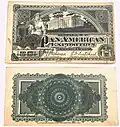Pan American Exposition ticket, front and back, which cost US$0.50 ($19.00 in 2024 dollars)[8]